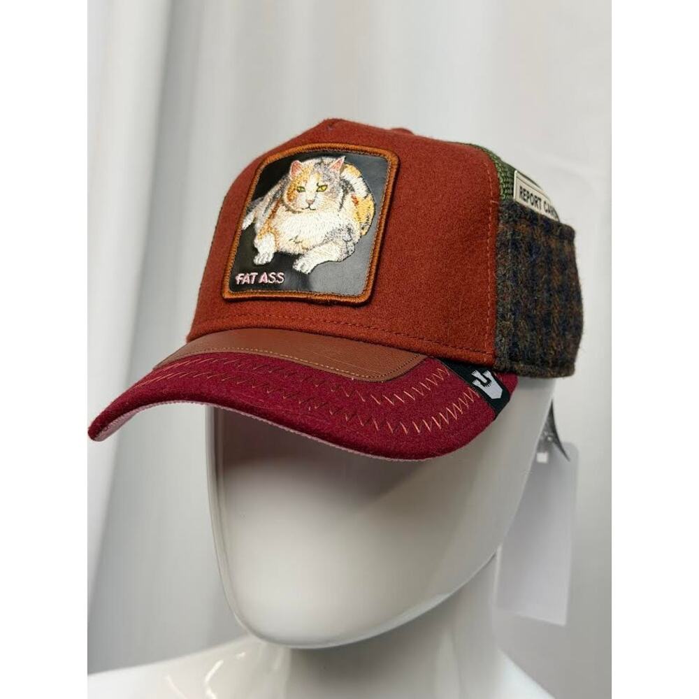 NWT! Goorin Bros. The Farm‎ Collegiate-Inspired Premium Trucker Hat OS